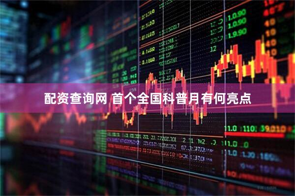 配资查询网 首个全国科普月有何亮点